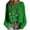 Green, variant on Oksale Sparkly Christams Sweaters Pullover for Women Trendy Boat Neck Xmas Sweater Soft Comfortable Tunic Tops for Holiday Black S