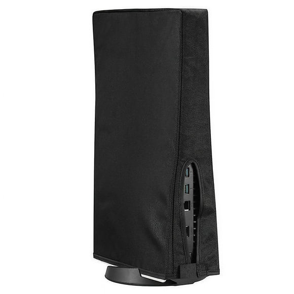 Dust Cover For PS5 Console. Oxford Fabric Anti-Scratch Waterproof Dust Guard With Back Cable Port For SONY Playstation 5 Digital & Disk Version