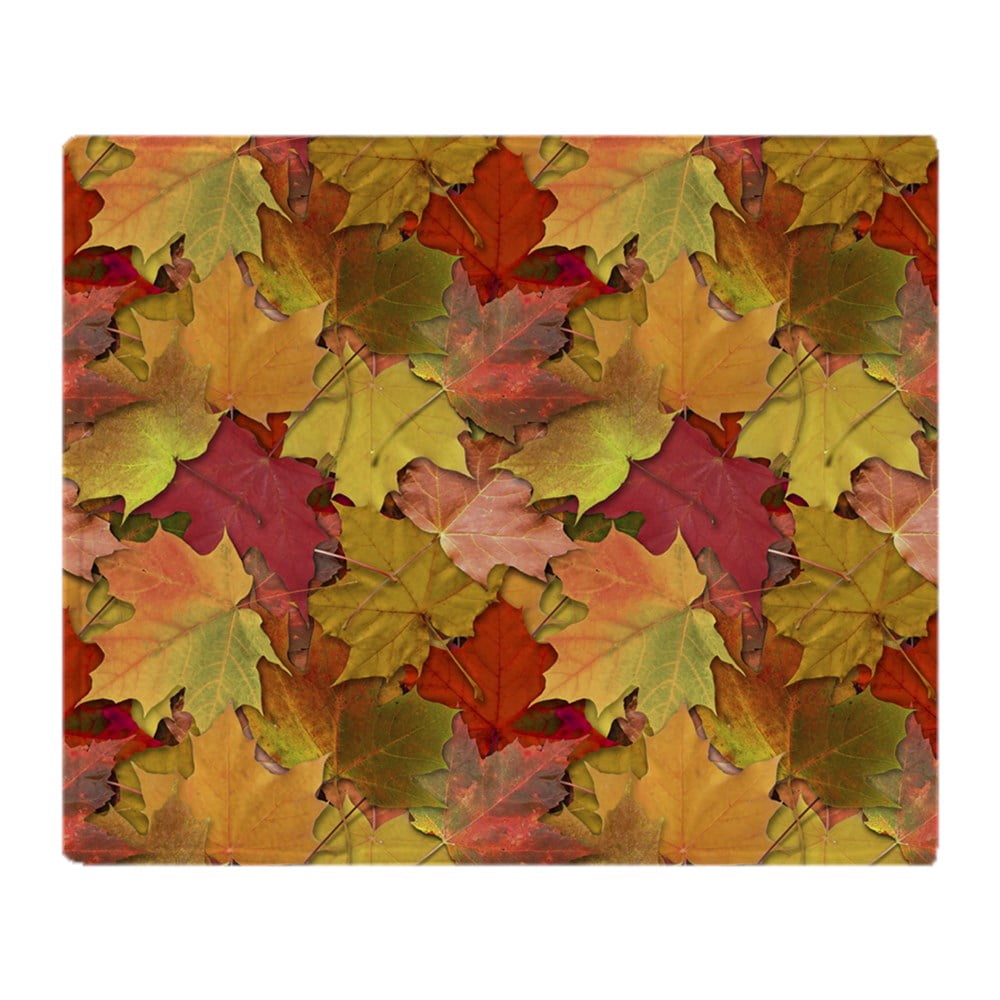 CafePress - Fall Leaves - Soft Fleece Throw Blanket, 50