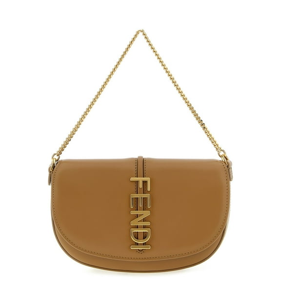 Fendi Women's 'Graphy' Wallet On Chain Brown