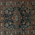 thumbnail image 1 of Ahgly Company Indoor Square Persian Light Blue Traditional Area Rugs, 7' Square, 1 of 4