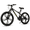 Black, variant on Hykolity 24 inch Mountain Bike for Adults Men Women BMX Bicycle 21 Speed Dual Disc Brake Front Suspension Fork Adjustable Seat, Black