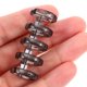 thumbnail image 5 of TEHAUX 10Ud Anillos Para Encuadernador De 5 Orificios En Plástico Negro Para Y, 5 of 6
