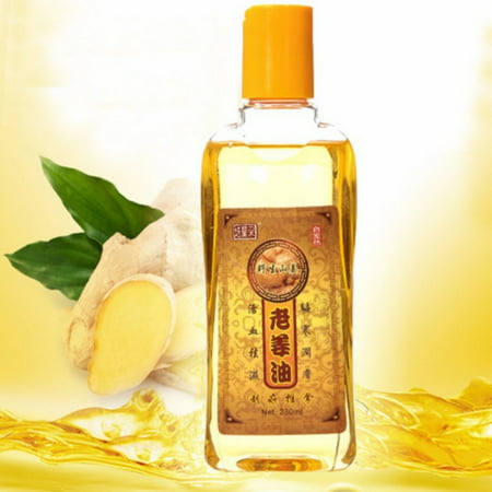 New 230ml Natural Plant Lymphatic Drainage Ginger Oils,Natural Anti Aging Oil Body Massage Pure (Best Natural Oil For Body Massage)