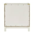 thumbnail image 4 of Weston Home Delacour 3-Drawer Gold Accent Nightstand, 4 of 7
