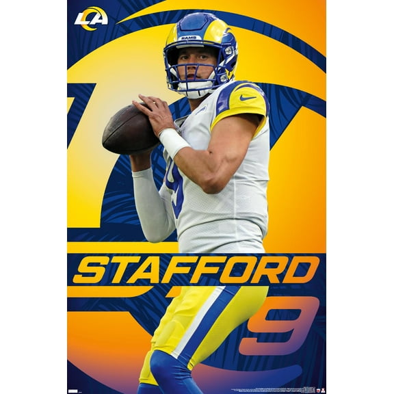 NFL Los Angeles Rams - Matthew Stafford 21 Wall Poster, 22.375" x 34"