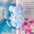 thumbnail image 1 of Colgante de perla con cinta inglesa, caja de regalo de mano con toalla de oso, regalo de boda, suministros para eventos, tienda de dulces, 1 of 6