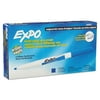 EXPO Dry Erase Markers, Fine Point, Blue, Dozen