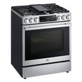 thumbnail image 2 of LG Studio LSGS6338F 6.3 Cu. Ft. Stainless Slide-In Gas True Convection Range, 2 of 4