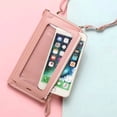 thumbnail image 2 of Touchscreen Phone Crossbody Bag for Women, Shoulder Wristlet Handbag with Clear Window for Travel, Shopping and Everyday Use, Gray, 2 of 8