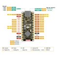 thumbnail image 4 of Placa de desarrollo Nano 33 BLE shaofei NRF52840 MCU Bluetooth Ble5.2 bajo consumo de energía Negro, 4 of 5