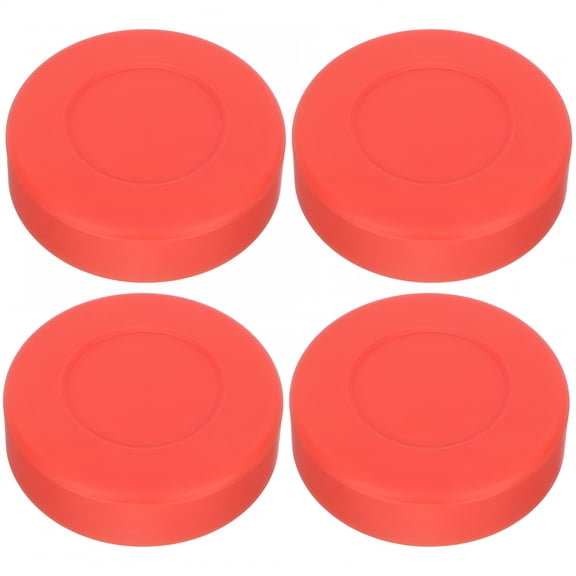 BESTSKY 4pcs Ice Hockey Pucks Rubber Hockey Pucks Ice Hockey Practicing Supplies