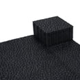 thumbnail image 2 of 60-Piece Interlocking Plastic Deck Flooring Tiles, Waterproof Textured Floor Covering for Patio or Balcony, Black, 2 of 10