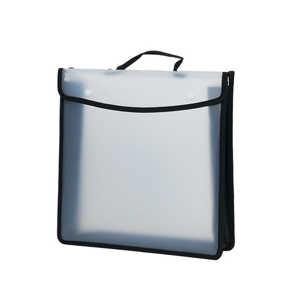 Bolsa de Almacenamiento de Plástico Espesado A3 Bolsa de Almacenamiento de Arte, Bolsa de Almacenamiento de Carpeta de Oficina Impermeable, Bolsa de Almacenamiento de Papel de Examen
