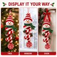 thumbnail image 4 of KRONDO Crochet Christmas Spiral Ornament DIY Kit, 3D Christmas Hanging Decor with Soft Yarn & Ergonomic Hook for Beginner Crafters, 4 of 10