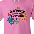 thumbnail image 4 of Inktastic In a World You Can Be Anything Be Kind Autism Awareness Youth T-Shirt, 4 of 5