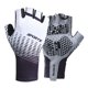 thumbnail image 1 of Guantes de ciclismo de medio dedo, accesorios para bicicleta, guantes deportivos sin dedos para mujer, para ciclismo de montaña, para adultos y niños. Blanco M, 1 of 8