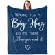 thumbnail image 1 of LHSHID Get Well Gifts for Women/Men Inspirational Gifts for Women/Men Sympathy Gift Thinking of You Gifts Cheer Up Gifts for Women/Men Feel Better Gifts Healing Blanket Dark Blue 30"x40", 1 of 7