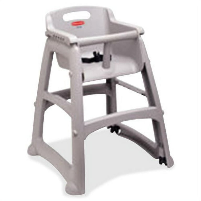 Rubbermaid Commercial Sturdy Chair Youth High Chair - Platinum - 1 / Carton