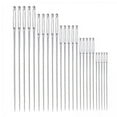 thumbnail image 1 of Abbracc 5x25Pcs Large Eye Sharp Needles Knitting Hand Sewing Darning Embroidery Needle 5 Pcs, 1 of 9