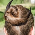thumbnail image 1 of Horquilla para el pelo con forma de luna y media luna Horquillas para el pelo Broches para el pelo de Ramadán Horquilla de moda Likrtyny Para estrenar, 1 of 6