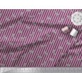 thumbnail image 3 of Soimoi Pink Poly Georgette Fabric Stripe & Wild Animal Print Fabric by Yard 42 Inch Wide, 3 of 3