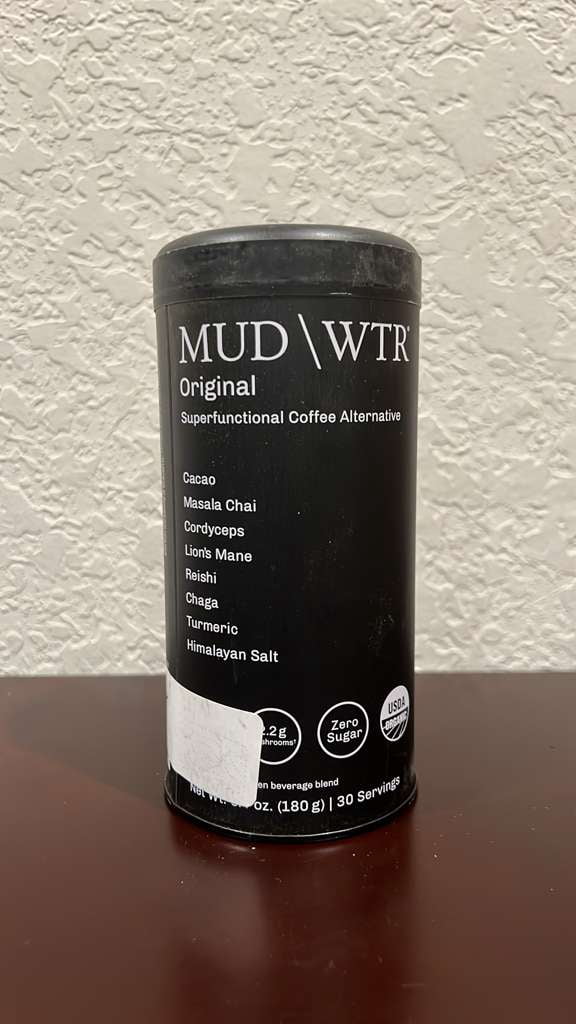 MUDWTR Original Mushroom Coffee Alternative Drink Mix, USDA Organic Adaptogenic Mushrooms (Lion’s Mane, Cordyceps, Chaga, Reishi), Natural Energy & Immunity Support, 30 Servings