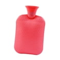 thumbnail image 2 of Vaveren Hot Water Bottle Water Pouch Convenient Water Filling Portable Hot Water Bag Red, 2 of 8