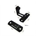 thumbnail image 4 of 2 uds hebilla de cerradura de puerta de 90 grados hebilla de ángulo recto hebilla de puerta perno cerradura de puerta de Granero cerradura de puerta corredera cerradura de gabinete brillar  Electrónica, 4 of 4