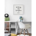 thumbnail image 5 of Marmont Hill Be Strong and Courageous Framed Painting Print, 5 of 6