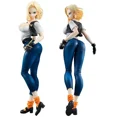 thumbnail image 4 of Figura de acción de Dragon Ball de 20 cm con postura de pie, Android 18 lazuli sexy, juguetes de colección, muñeca, regalo de Navidad, 4 of 4