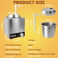 thumbnail image 3 of Dispensador de Salsas Julymoda 2.5L Acero Inoxidable 110V, 3 of 7