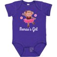thumbnail image 3 of Inktastic Memaw Girl Ballerina Monkey Girls Baby Bodysuit, 3 of 5