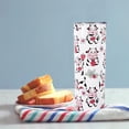 thumbnail image 3 of Strawberry Cow Print Tumbler-20 oz Skinny Tumbler with Lid and Straw-Cow Gifts for Women, Birthday Gifts for Women-Strawberry Decor, Strawberry Accessories-Insulated Cow Tumbler,Cute Cups,Cute Tumbler, 3 of 6