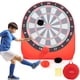 thumbnail image 1 of Costway Diana gigante para dardos para niños con 4 pelotas de kickball y bolsa de transporte para exteriores, color rojo, 1 of 4
