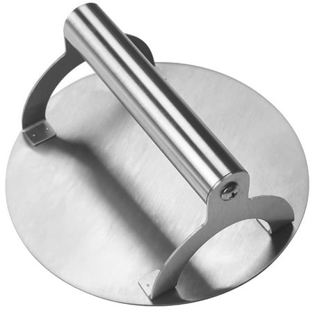 

Stainless Steel Burger Press Round Burger Smasher Tool Metal Burger Smasher Kitchen Gadget