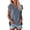 Grey Shirts, variant on CAIVO Women's Shirts Solid Color Short Sleeve Oversized Casual V-Neck Fashion Tops Summer Blouse Soft Back To School Dailywear