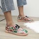 thumbnail image 1 of Zapatos de pescador para mujer, zapatos informales para las cuatro estaciones, zapatillas planas, mocasines de suela suave con flores, sandalias Wmkox8yii nm10459, 1 of 6