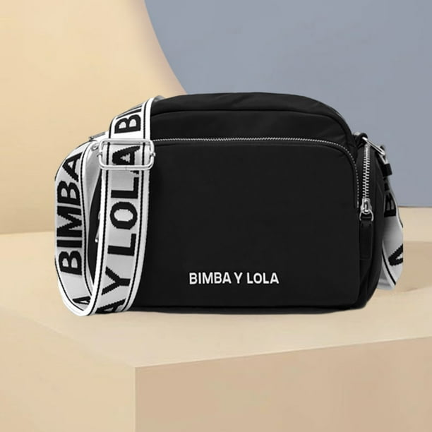Bolso Bandolera Bolso bandolera para mujer Bolso de viaje informal Bolso impermeable de tela Oxford Negro 2 Likrtyny Para Estrenar Walmart en linea