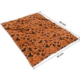 thumbnail image 4 of Halloween Icons Pattern Blanket,Comfortable Soft Lamb Wool Throw Blanket,All Season,Warm Lightweight Blankets for Sofa Bed Couch Living Room Chair,60"x80", 4 of 4