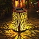 thumbnail image 1 of Farol solar impermeable IP65, recargable, para exteriores, lámpara de mesa LED de metal, decorativo, para patio, jardín, fiesta, patio, porche y camino., 1 of 5