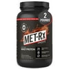MET-Rx(R) Natural Whey Protein Powder, Chocolate, 2 lb., Easy Mix Protein Powder, 23 g Protein, 5g BCAAs from Ultra Filtered Whey Protein, Helps Support Lean Muscles*, For Pre/Post Workout