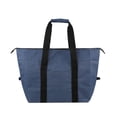 thumbnail image 1 of Minnieouse Bolsa de picnic plegable, refrigerador portátil y multifuncional para actividades al aire libre, bolsa fresca plegable Bolsas de mensajero y de hombro azul pequeño, 1 of 6
