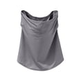 thumbnail image 4 of MEICHEN Womens Sun Protector Neck Gaiter Summer Fashion Breathable Face Mask Silk Face Cover Scarf for Cycling Hiking Fishing, 4 of 7