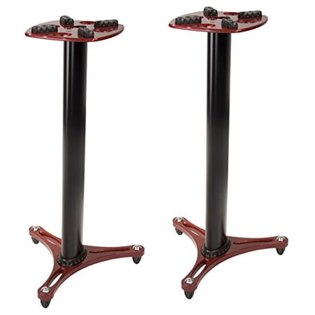 UPC: 0784887173803 | Ultimate Support Ultimate Professional Column Studio Monitor Stand  Red  36  (MS9036R)