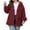 Red-B, variant on QHFBli Women Rain Jacket Waterproof Raincoat with Hood Lightweight Outdoor Windbreaker
