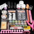 thumbnail image 1 of Acrylic Nail Kit with Acrylic Powder Liquid Set, Glitter Powder anicure Nail Art Tool Kit, Acrylic Nail Exten ion Beginner Kit, 1 of 7