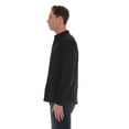 thumbnail image 3 of Whiskey and Oak Mens Slim Fit Long Sleeve Button Down Shirts 67907-WHT-L (Black with Small Pattern, X-Large), 3 of 4