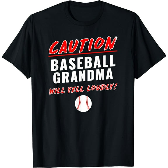 Baseball Grandma Funny T-Shirt