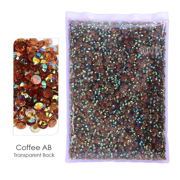 Paquete grande de diamantes de imitación de resina de 2-6mm, venta al por mayor, cristales de plástico AB con parte posterior plana, brillos para uñas DIY, piedra Cтразы Tan Jianjun unisex